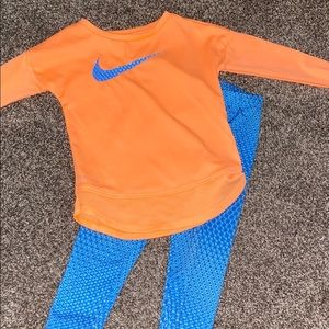 Girls Nike Dri-Fit outfit